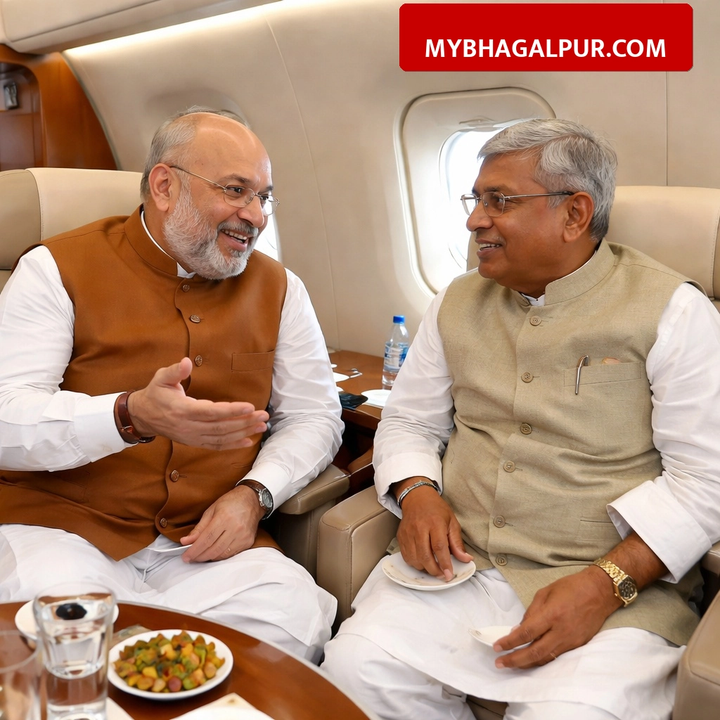 Amit Shah और Lalan Singh एक ही फ्लाइट से दिल्ली रवाना, बिहार के अगले CM पर ‘हवा’ में हुआ मंथन