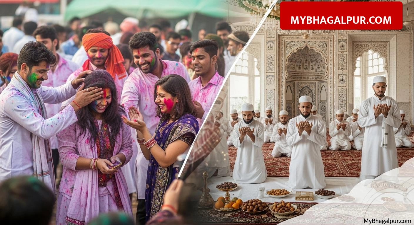 भागलपुर में होली और रमजान को लेकर नया नियम: DJ और अश्लील गानों पर लगा बैन, जेल जाएंगे हुड़दंगी