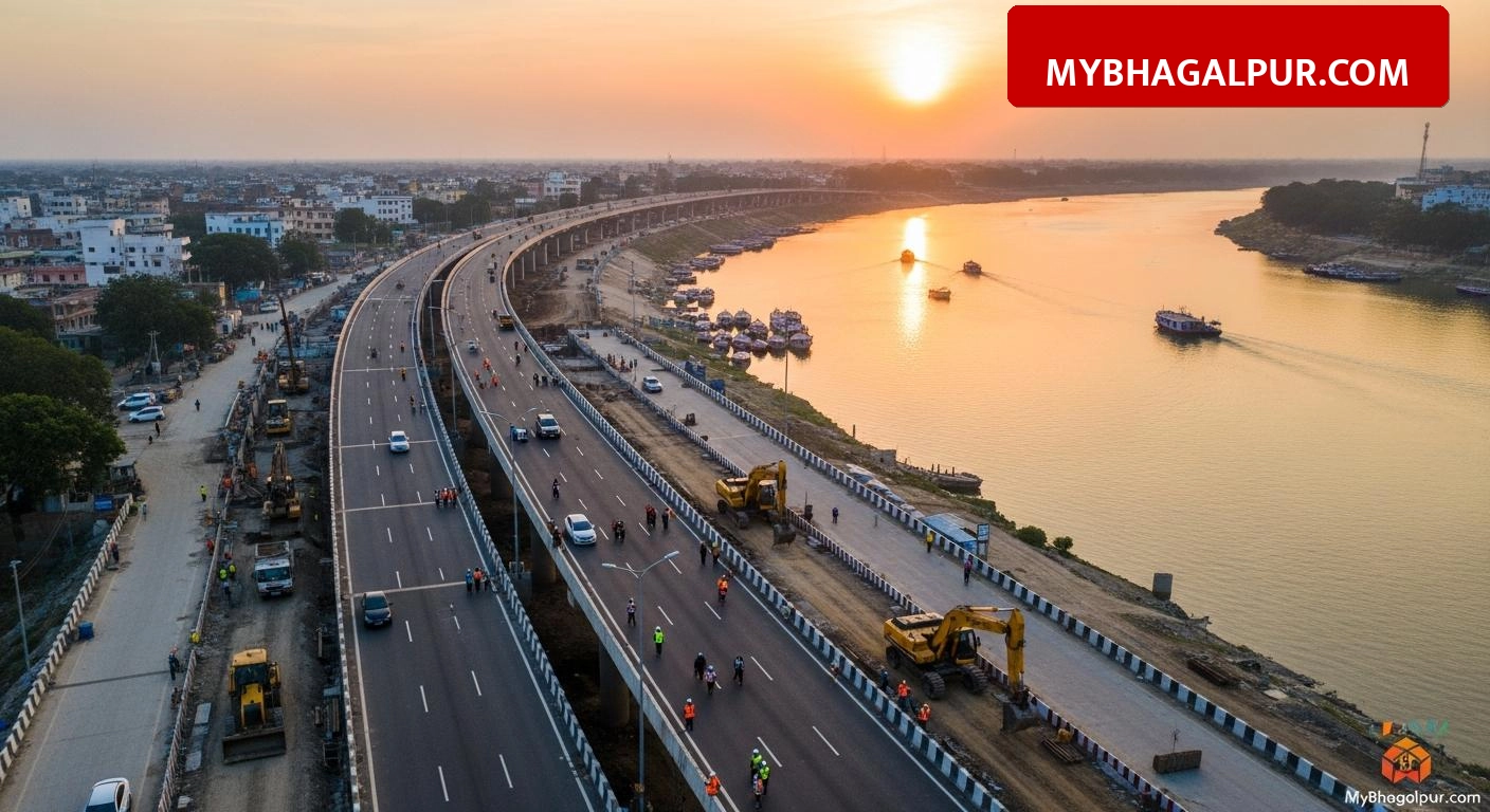 भागलपुर वालों के लिए अच्छी खबर, अब शहर में नहीं लगेगा जाम, गंगा पथ पर शुरू होने वाला है काम