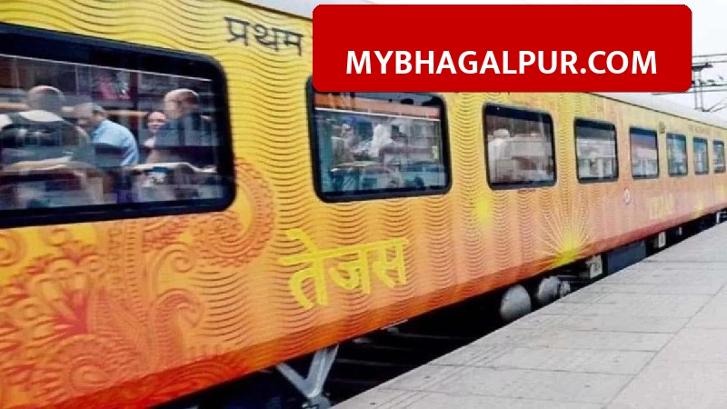 Tejas Rajdhani में बिना टिकट यात्रा पड़ी महंगी, भागलपुर में 7 युवकों पर लगा 55,160 रुपये का जुर्माना