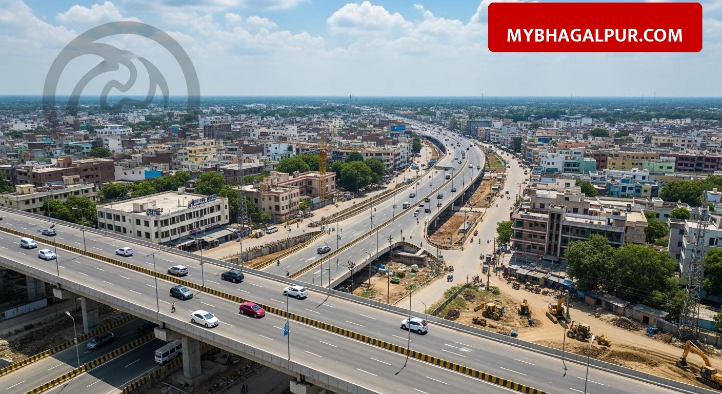 भागलपुर के भोलानाथ फ्लाईओवर से अब इशाकचक और डिक्शन रोड तक बनेगी सीधी सड़क, 81 करोड़ का प्रस्ताव तैयार