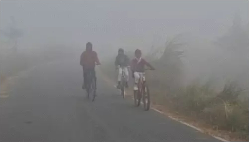 बिहार के banka में घने कोहरे से सड़क हादसा, एक बाइक सवार की मौत, ठंड की बढ़ती समस्या