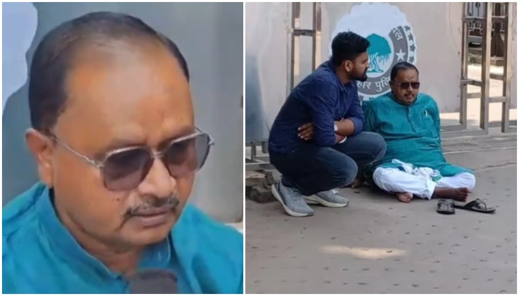 पटना: JD(U) MLA गोपाल मंडल ने सीएम नीतीश कुमार के निवास के बाहर शुरू किया धरना, टिकट को लेकर उठी अटकलें