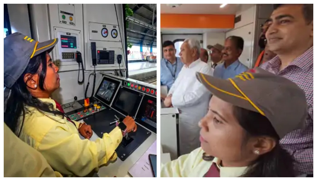 पटना मेट्रो की पहली महिला चालक स्वाति मौर्य ने किया ऐतिहासिक सफर, बिहार की बेटियों की मिसाल बनीं