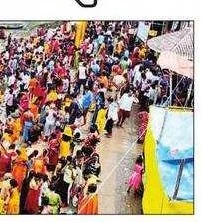गोनू बाबा धाम में उमड़ी भक्तों की भारी भीड़, सावन की पहली सोमवारी पर किया जलाभिषेक