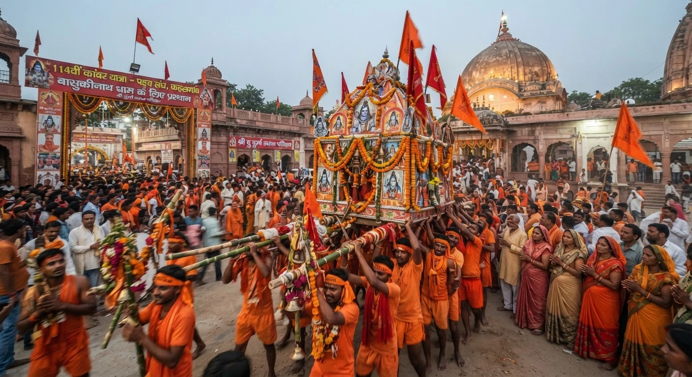 कहलगांव: बासुकीनाथ धाम के लिए आज निकलेगी 114वीं भव्य कांवर यात्रा, देखें खास आकर्षण