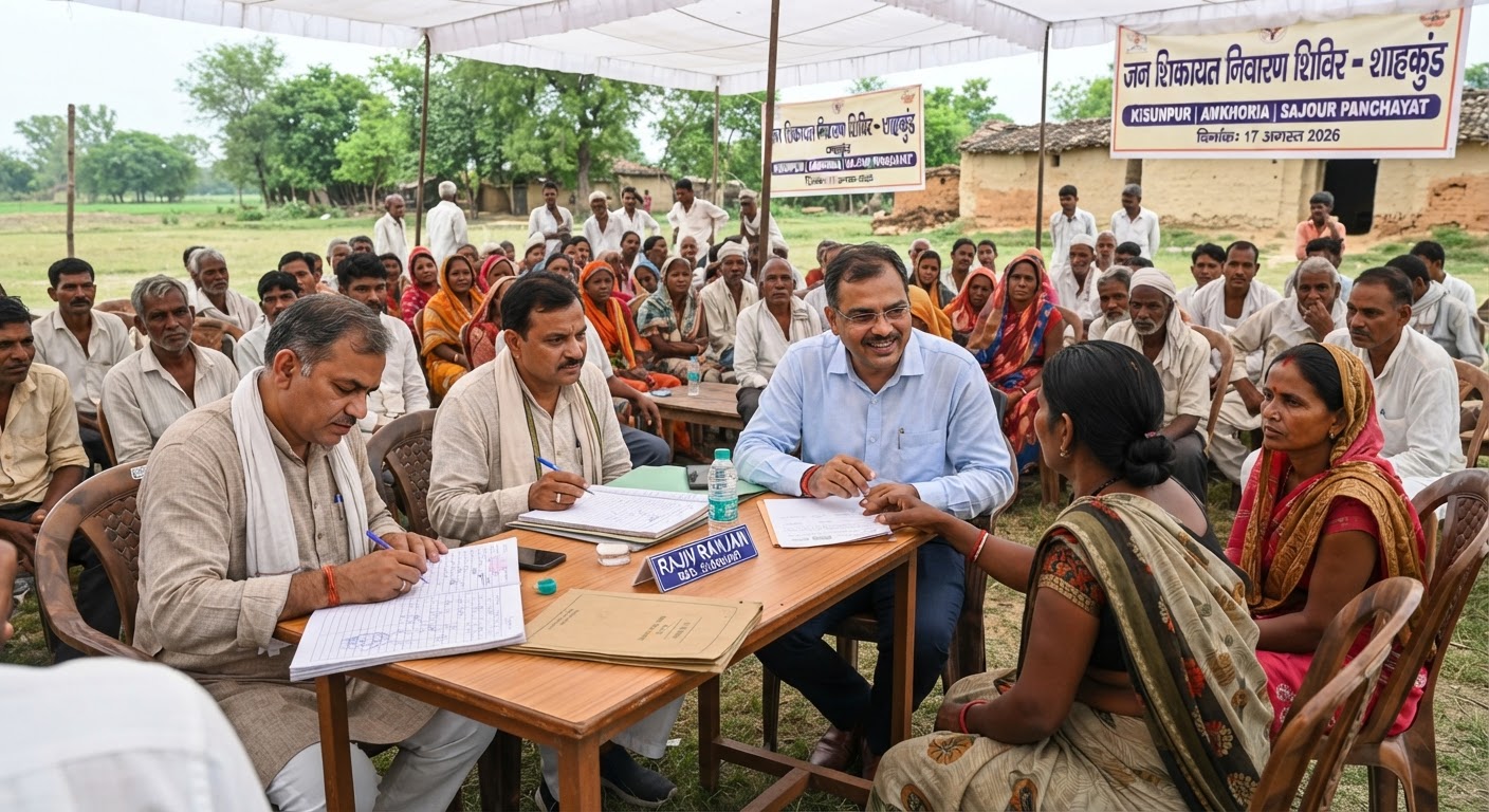 बड़ी राहत: शाहकुंड के तीन पंचायतों में लगे शिविर, मौके पर निपटाई गईं 14 शिकायतें