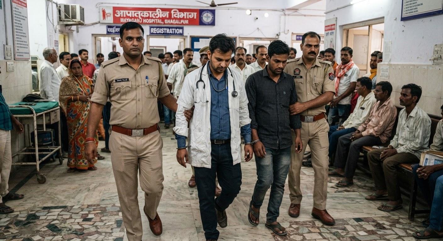 सावधान! मायागंज अस्पताल में मरीजों से वसूली करने वाले दो जालसाज पकड़े गए