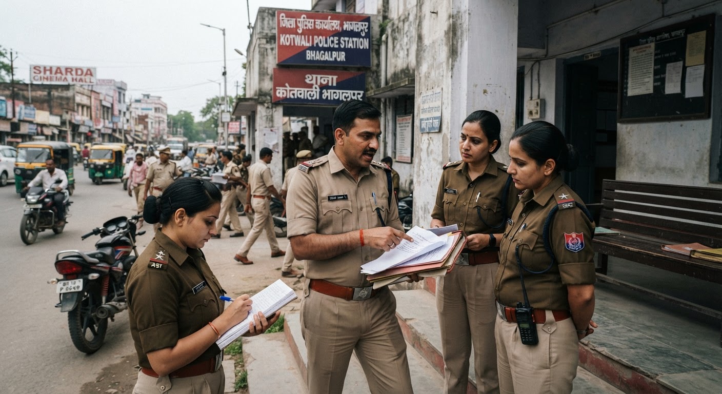 सावधान! भागलपुर में साइबर ठगी, गाड़ी चोरी और अपहरण का आतंक, पुलिस अलर्ट