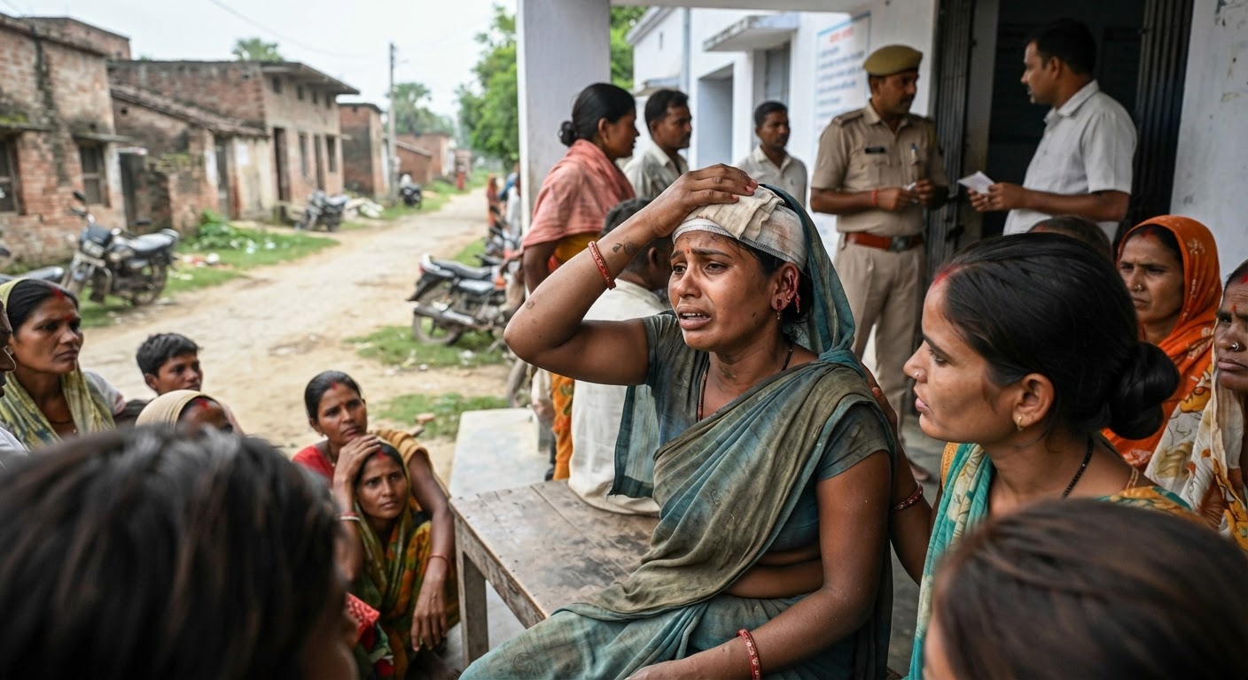 खौफनाक: सड़क विवाद में महिला पर कुल्हाड़ी से हमला, कान से सोने की बाली भी लूटी