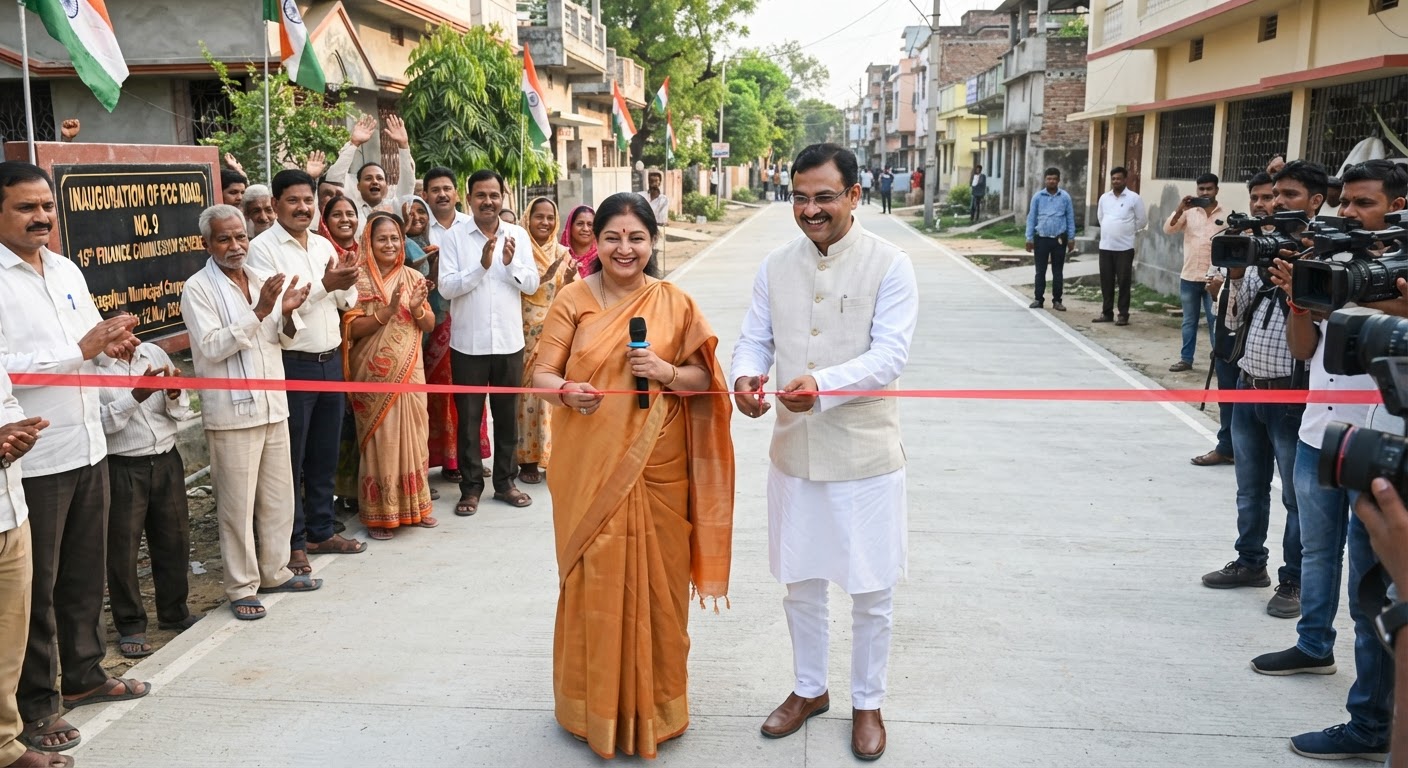 खुशखबरी! भागलपुर में नई सड़क बनने से लोगों को मिली बड़ी राहत