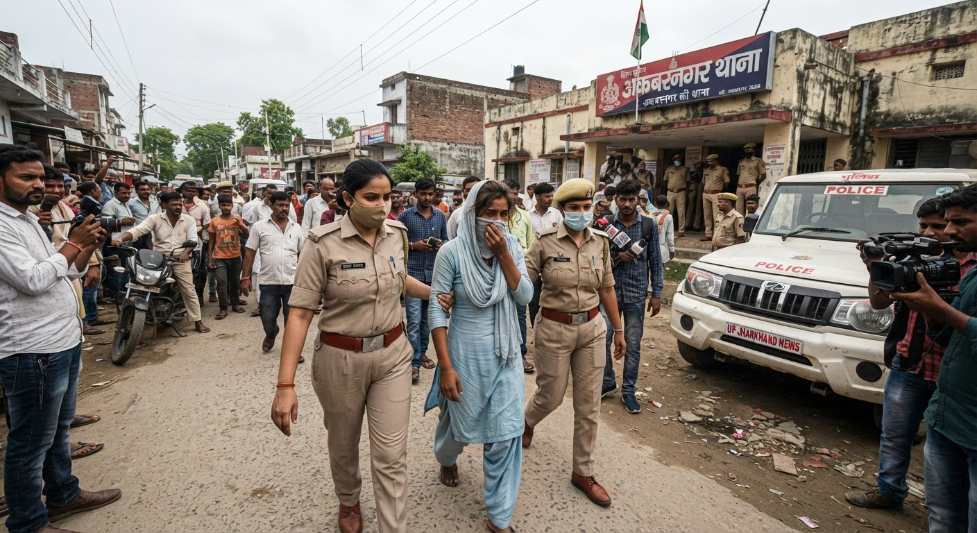 अकबरनगर पुलिस ने अंग्रेजी छिचरांव से शादी की नीयत से अगवा युवती को किया सकुशल बरामद