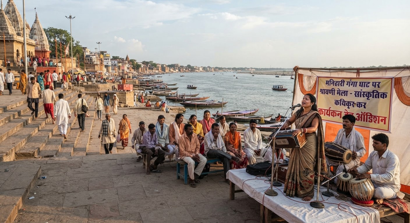 मनिहारी गंगा घाट पर सजेल सांस्कृतिक मेला, जानिय कलाकारों के ऑडिशन की पूरी बात