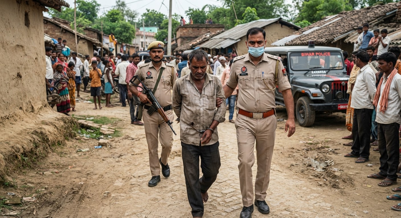 सहरसा में पुलिस को मिली बड़ी सफलता, कुख्यात आरोपी शिवजी सदा गिरफ्तार