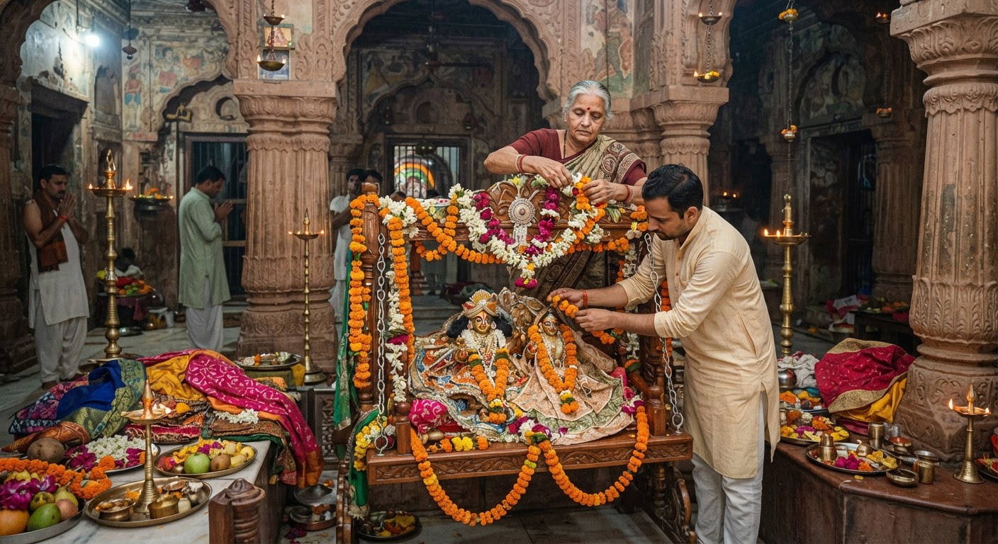 भागलपुर में झूलोत्सव की अद्भुत तैयारी, 24 अगस्त से सजेगी भगवान की झांकी