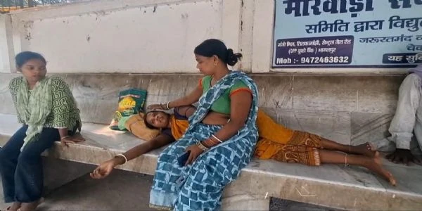 मायागंज में मजदूर की मौत: तेज रफ्तार बाइक ने मारी थी जोरदार टक्कर