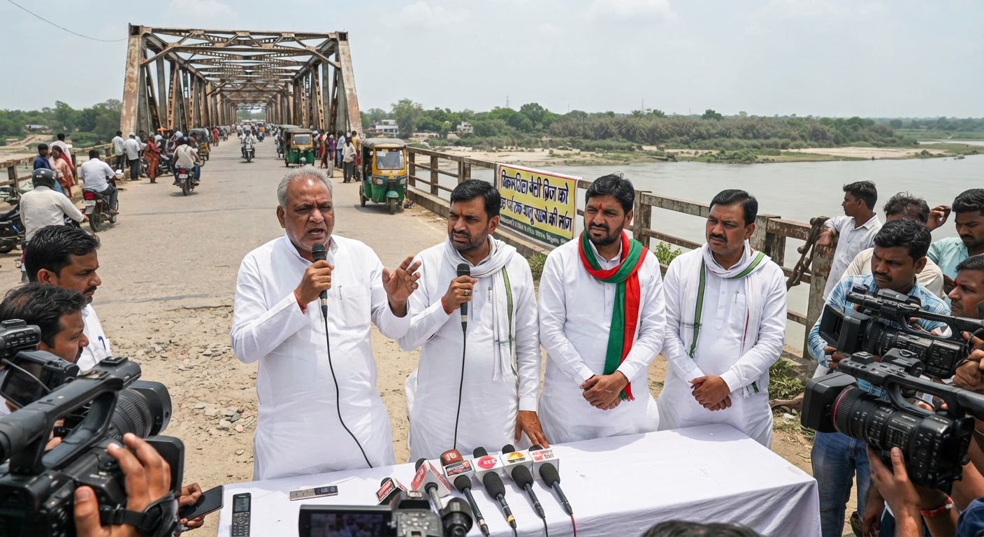 विक्रमशिला बेली ब्रिज को छठ तक खुला रखने की मांग