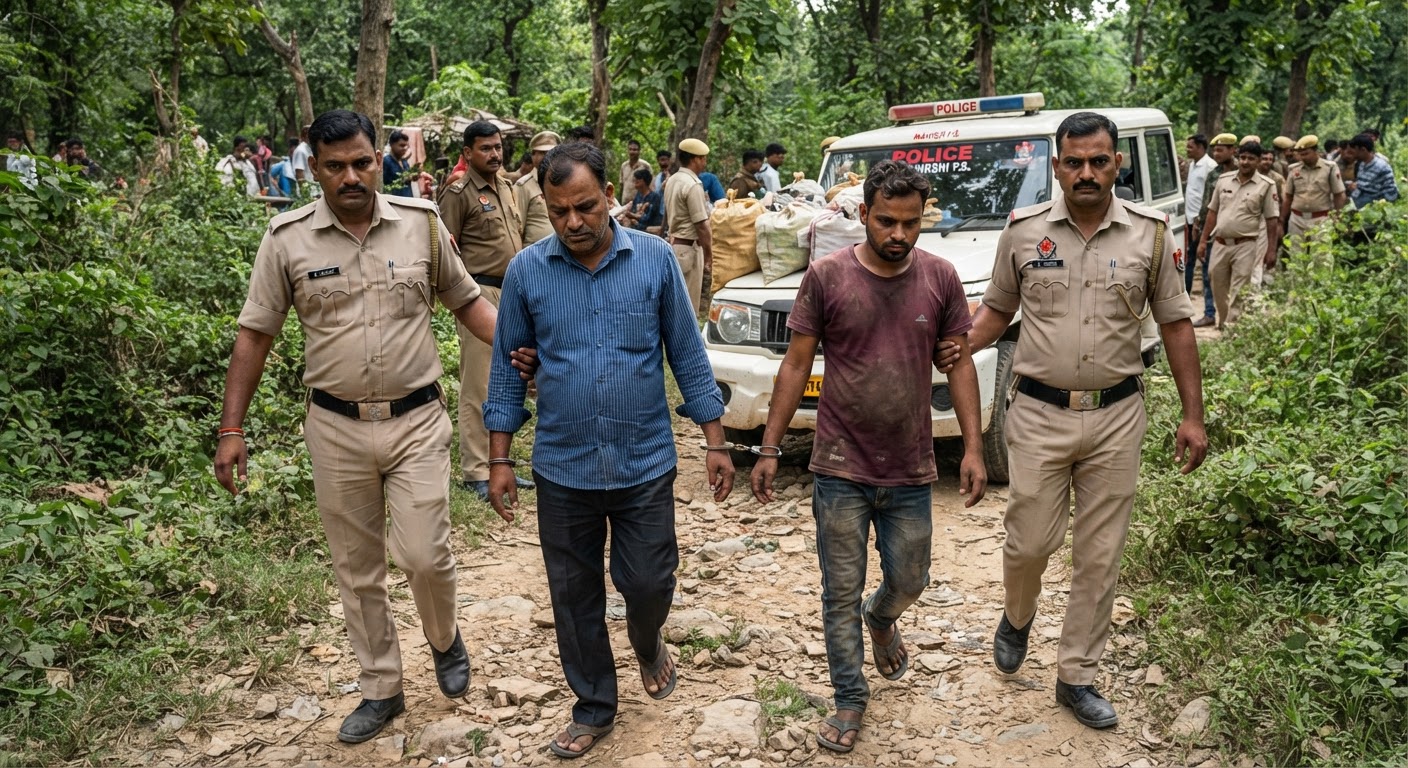 सहरसा में बड़ी कार्रवाई: महिषी पुलिस ने अवैध शराब के साथ दो तस्करों को किया गिरफ्तार