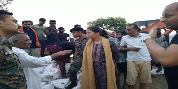 बड़ी खबर: कजिकोरैया-राघोपुर बांध में कटाव से हड़कंप, प्रशासन मुस्तैद