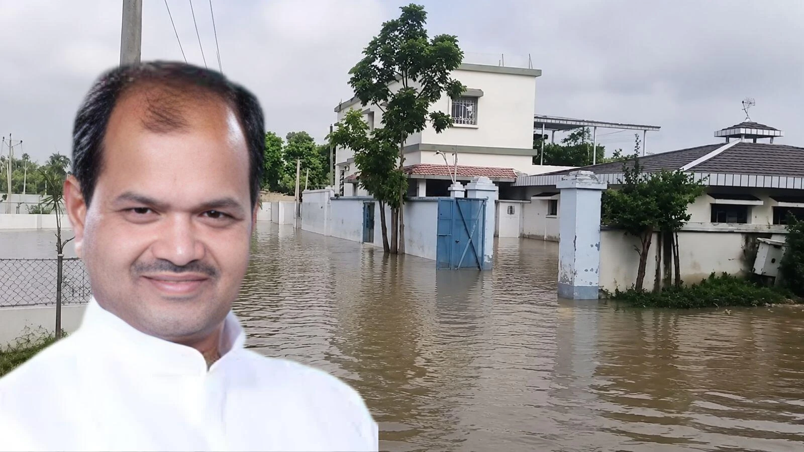 भागलपुर में गंगा का कहर, काजीकोरिय-राघोपुर तटबंध टूटा