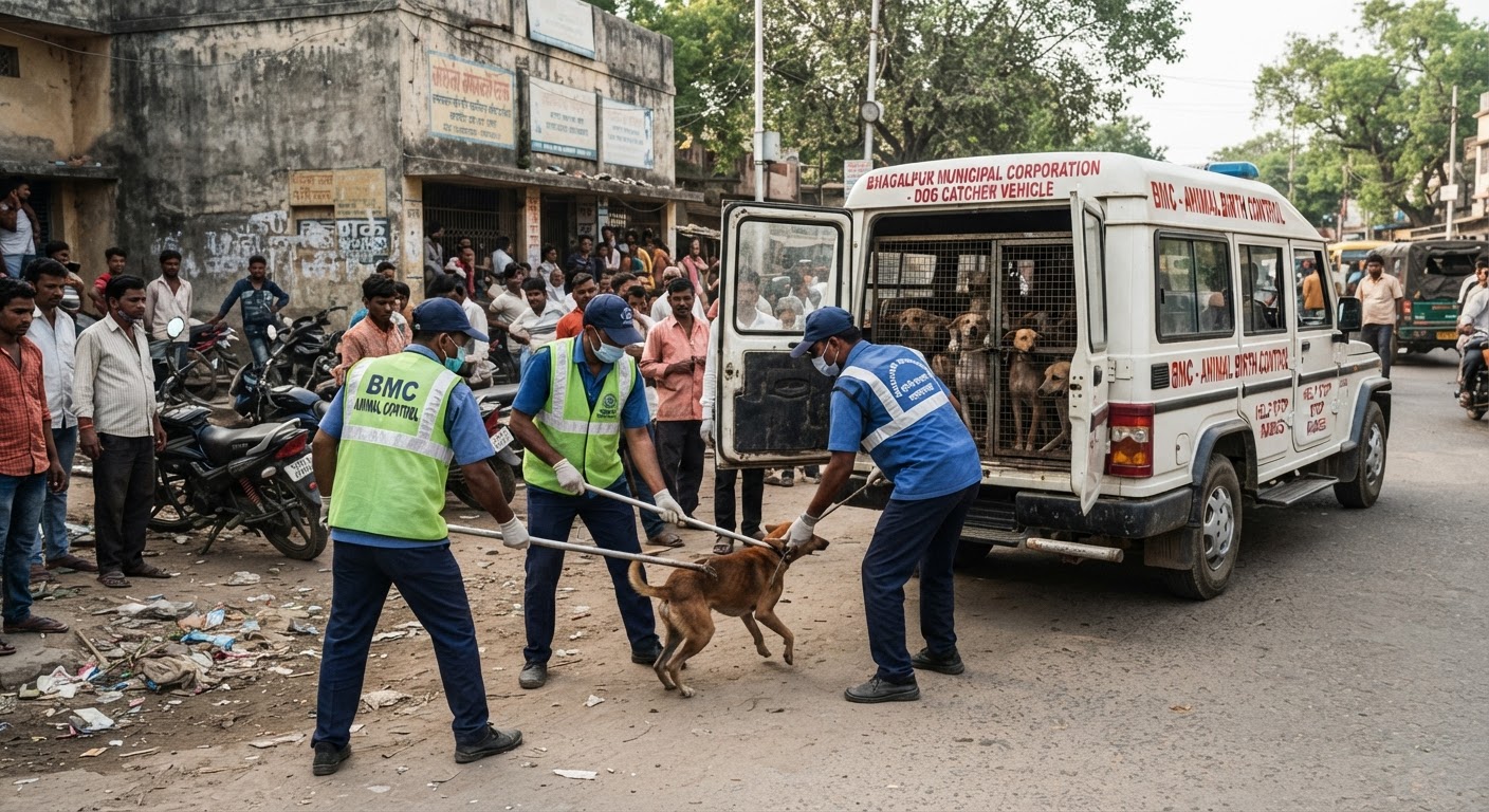 भागलपुर में आवारा कुत्तों का आतंक खत्म करने के लिए नगर निगम का विशेष अभियान शुरू