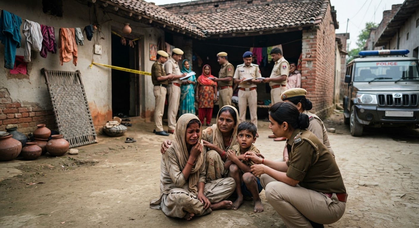 मुंगेर में महिला का मिला शव, पारिवारिक विवाद पर हत्या का आरोप