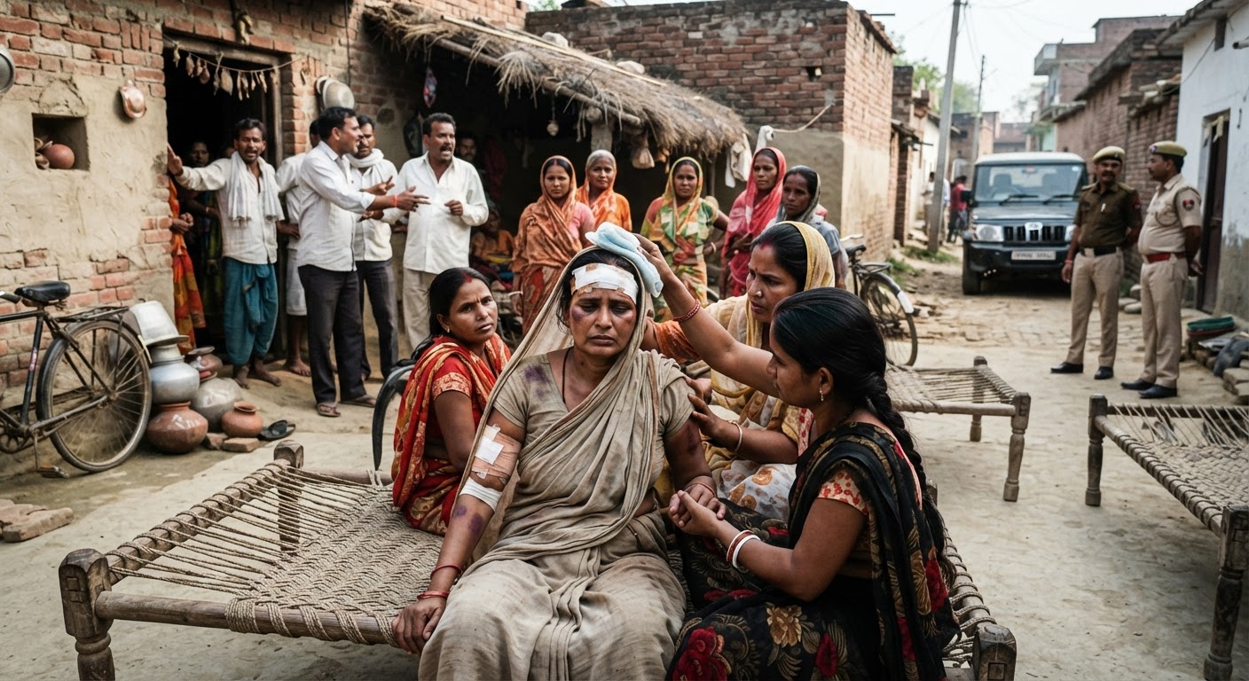 अररिया में खूनी संघर्ष! आपसी विवाद में महिला गंभीर रूप से घायल