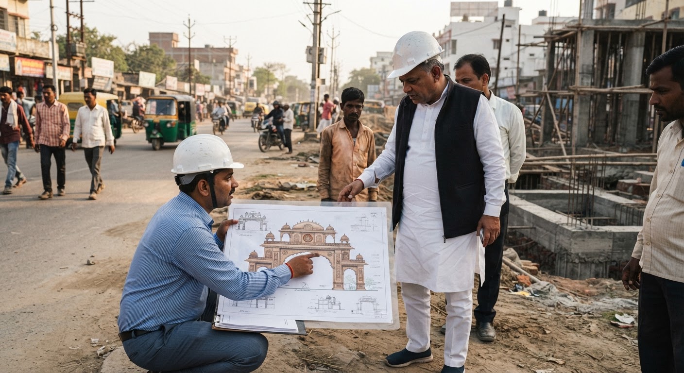भागलपुर नगर निगम ने कर्ण द्वार का नया डिजाइन किया तैयार