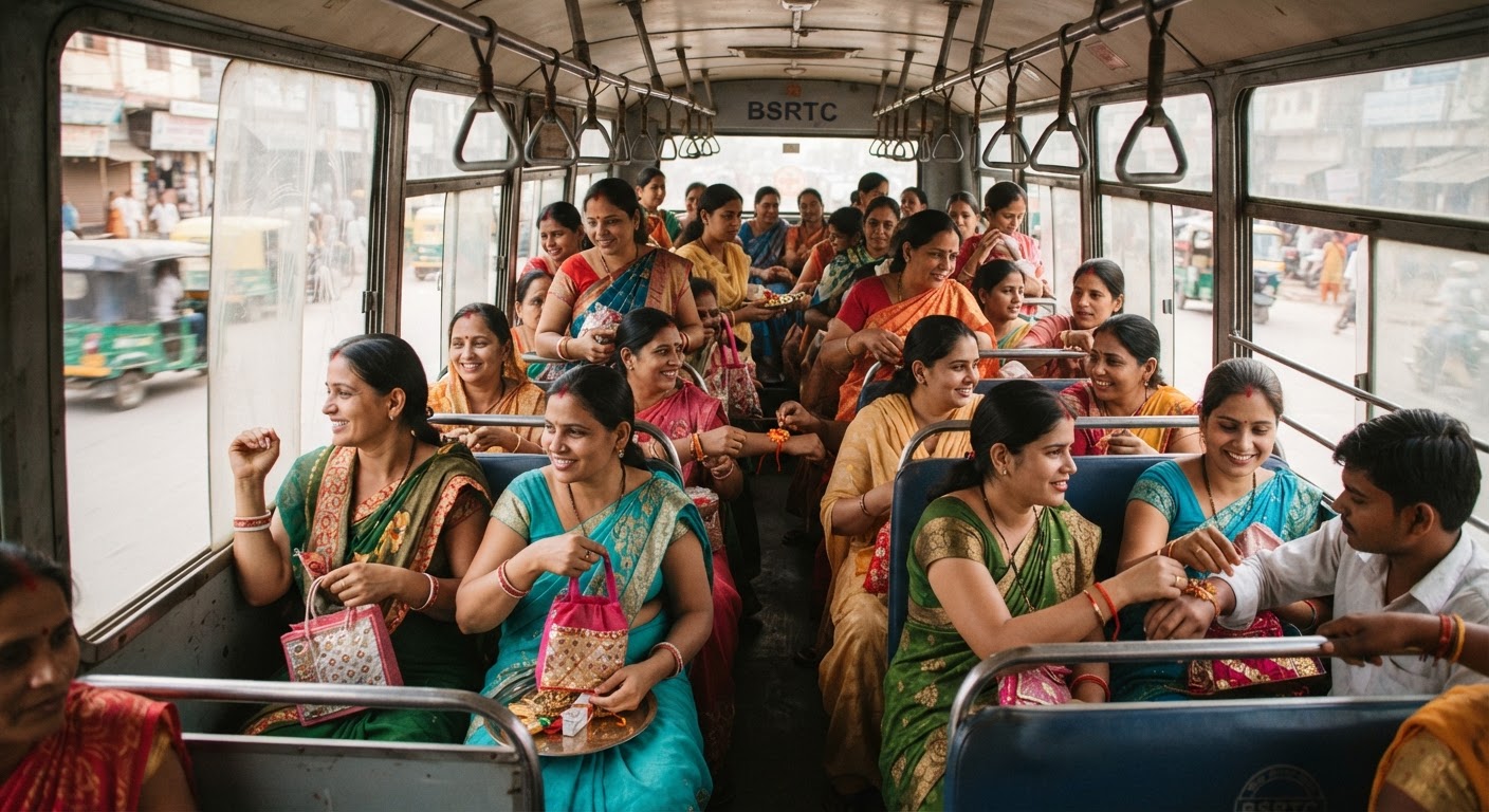 रक्षाबंधन पर बिहार सरकार का बड़ा तोहफा, महिलाओं के लिए दो दिन बस सफर बिल्कुल फ्री