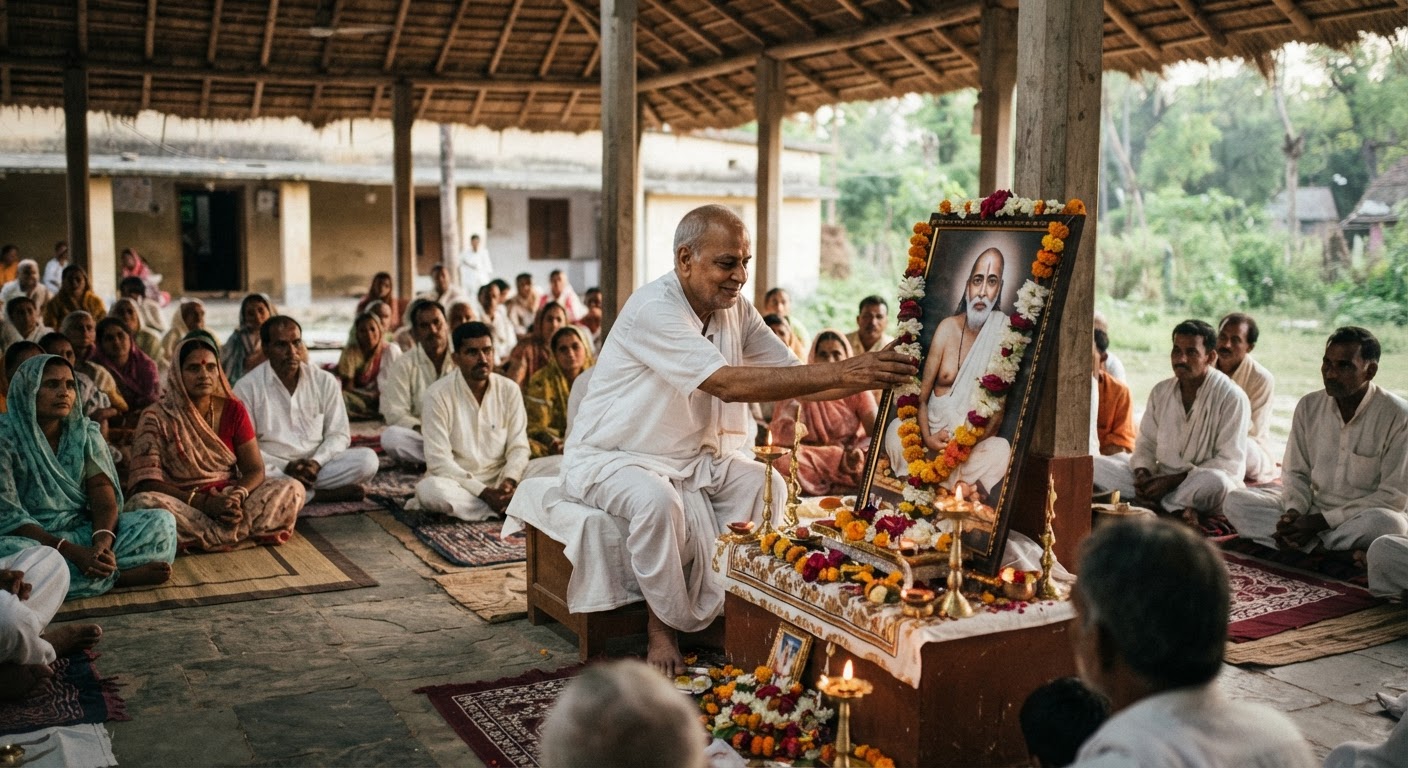 भागलपुर में संतमत सत्संग का आयोजन, सावन की महिमा पर दिए गए विचार