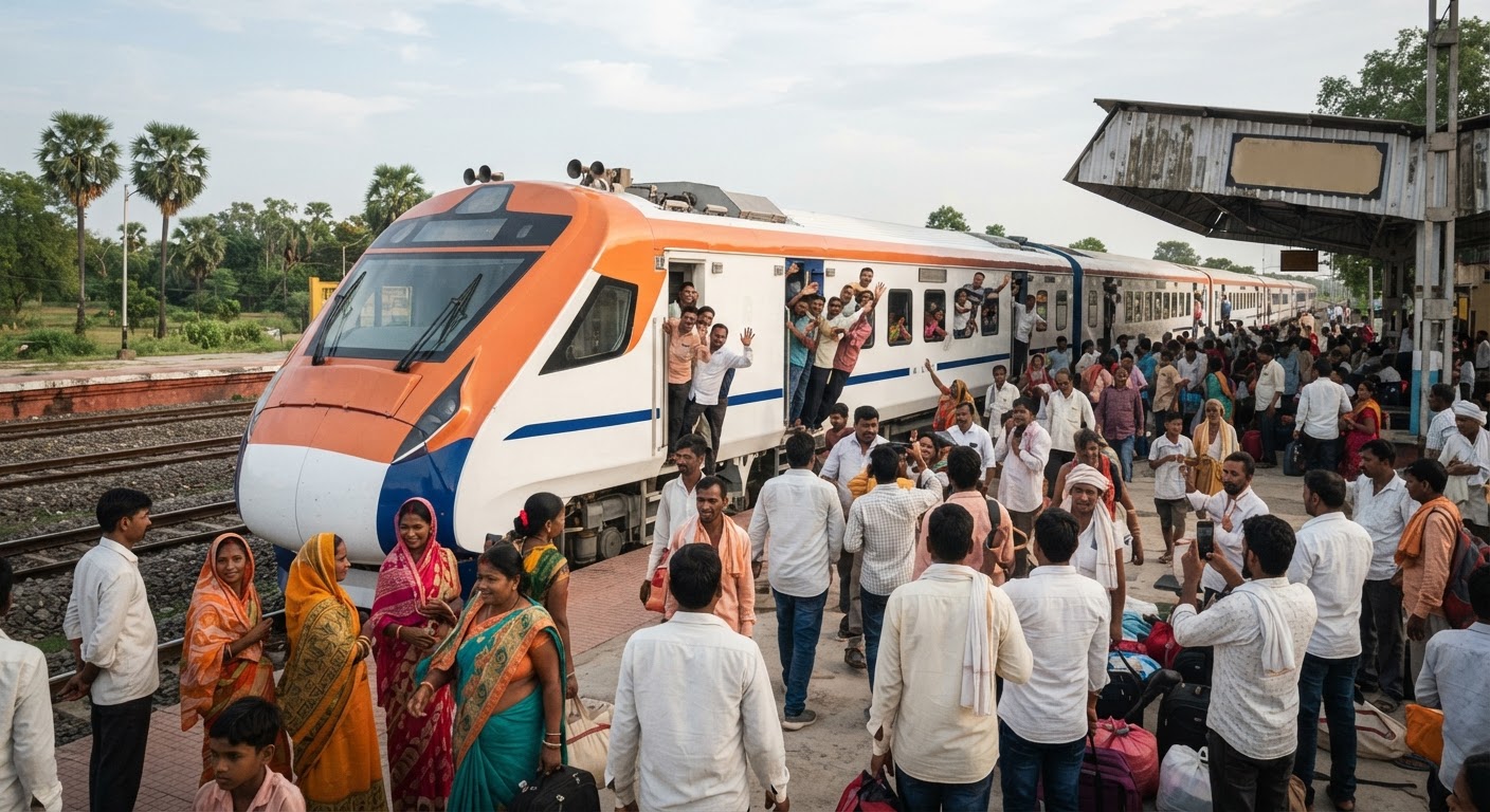 अमृत भारत एक्सप्रेस शुरू: अभयपुर स्टेशन पर 28 अगस्त से रुकेगी ट्रेन
