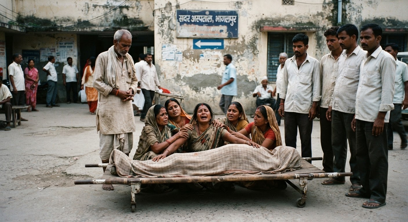 दर्दनाक हादसा: भागलपुर में सड़क दुर्घटना में हुक्मा सादा की मौत, परिवार में कोहराम