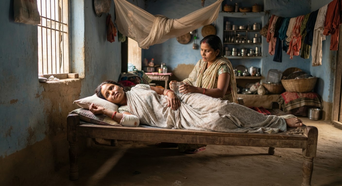 अरेरिया में सांप के काटने से घायल महिला, अब खतरे से बाहर