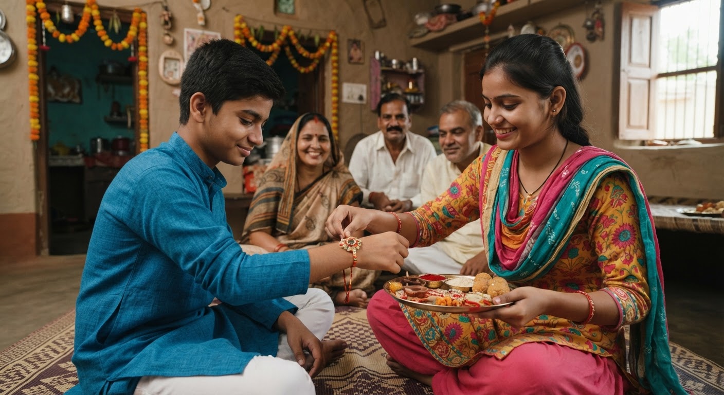 शाहकुंड और भागलपुर में हर्षोल्लास के साथ मनाया गया रक्षाबंधन