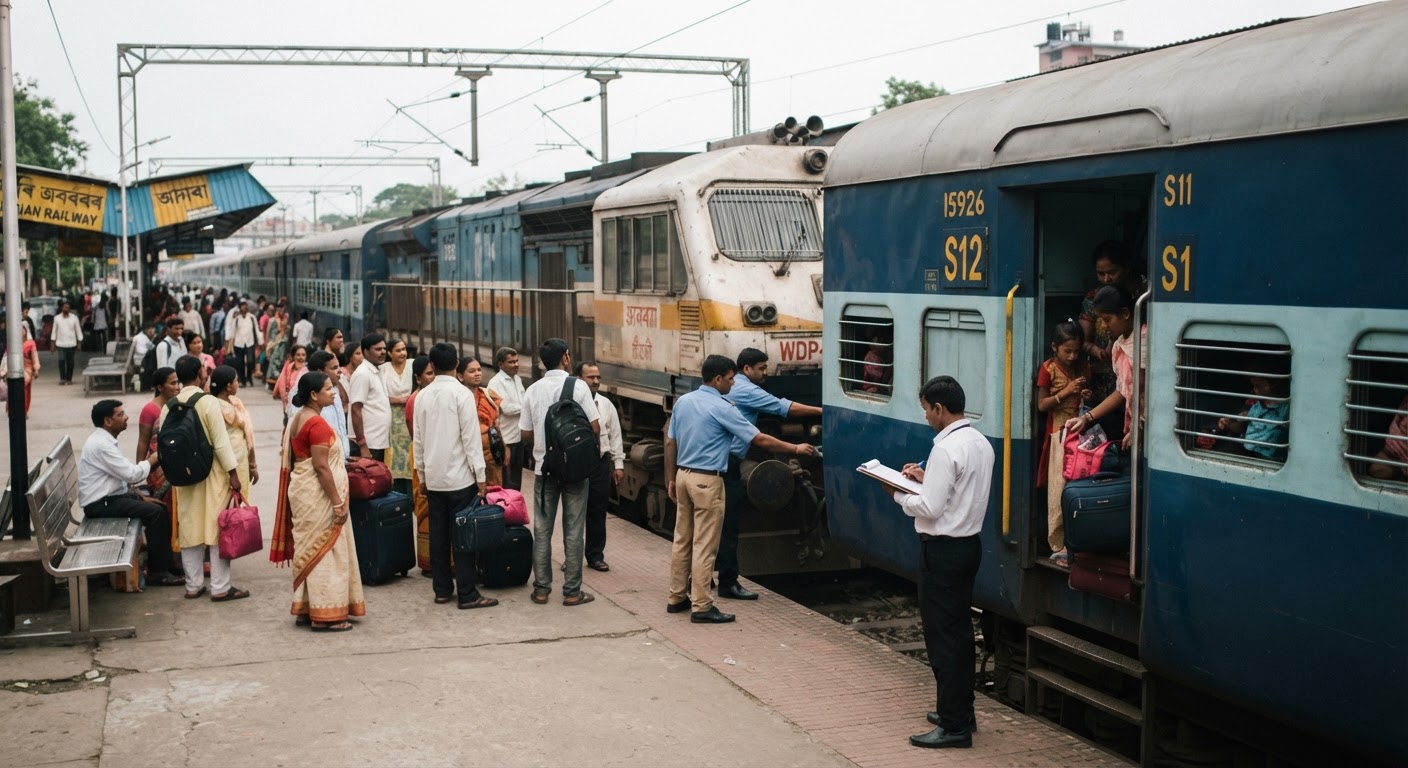 यात्रियों के लिए बड़ी खुशखबरी, डिब्रूगढ़-देवघर एक्सप्रेस में जुड़ा अतिरिक्त स्लीपर कोच