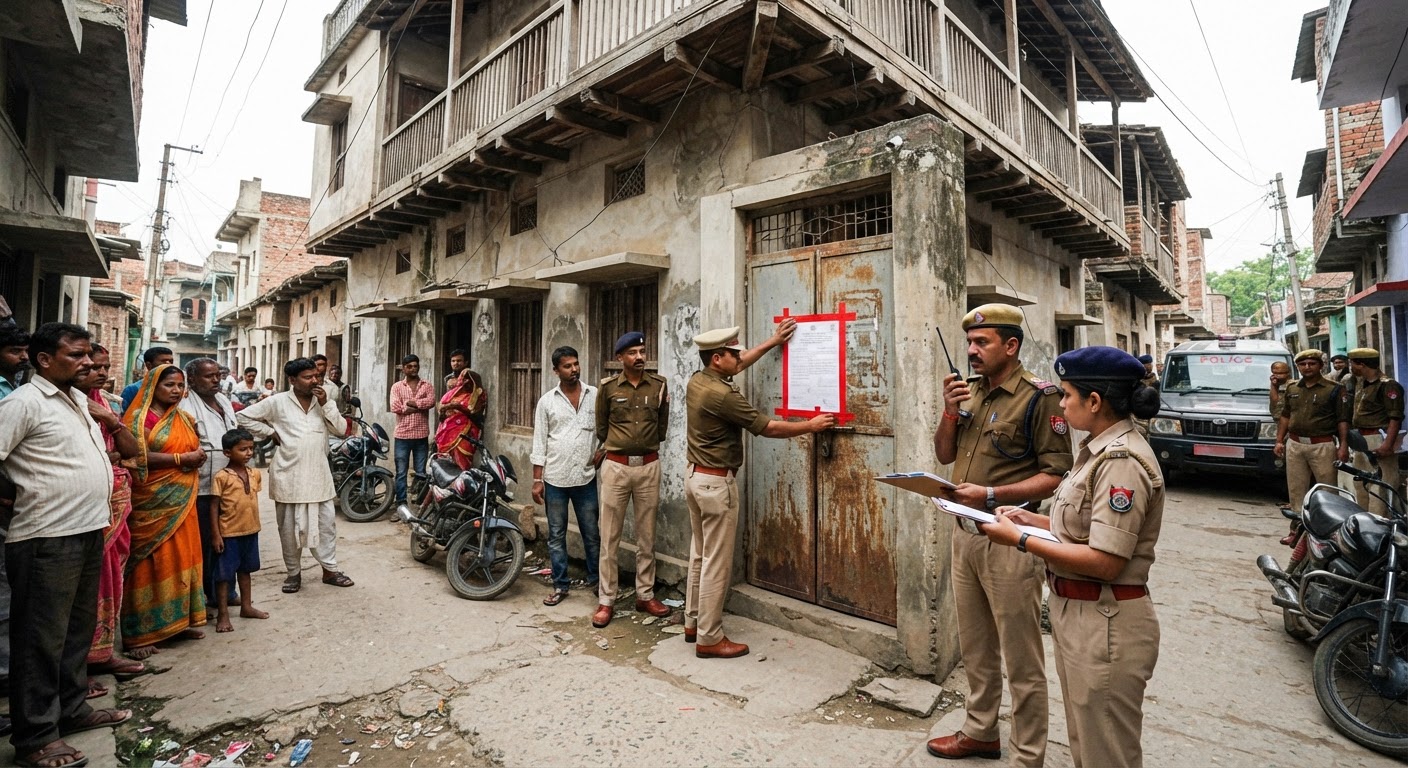 लखीसराय में देह व्यापार के आरोप में पुलिस ने की बड़ी कार्रवाई