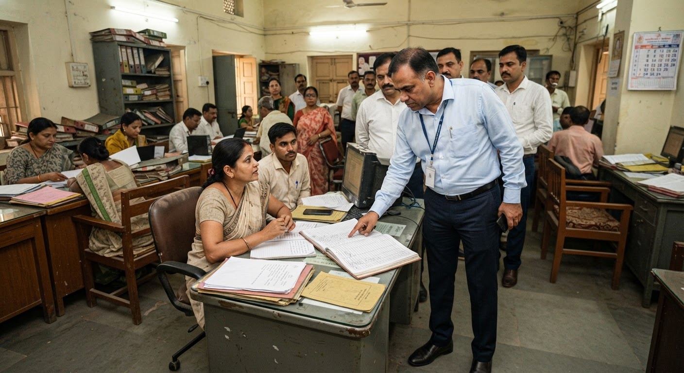 बड़ी खबर: डीडीसी रवि राकेश ने जीविका कार्यालय का किया औचक निरीक्षण