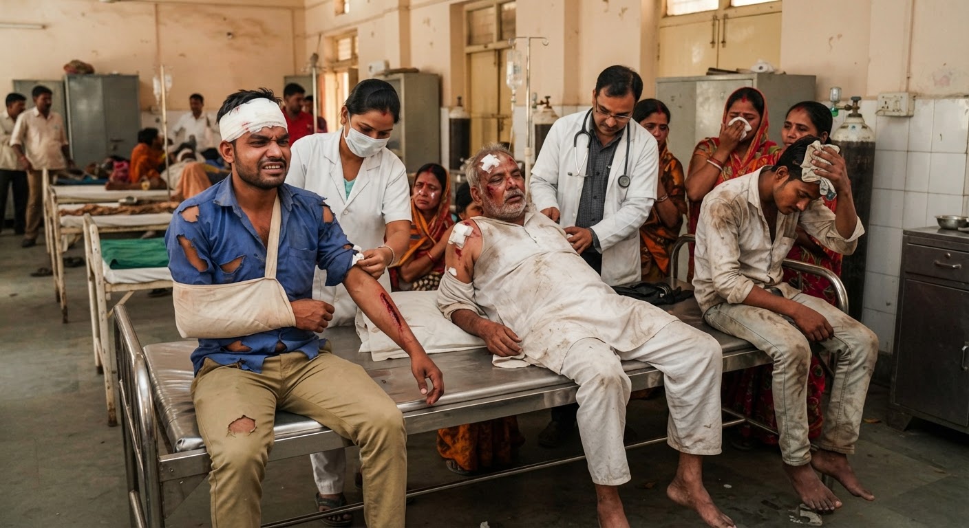 मोहनपुर गांव में दो पक्षों के बीच खूनी संघर्ष, तीन लोग गंभीर रूप से घायल
