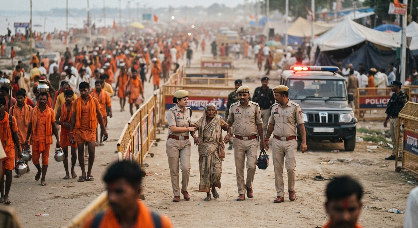 श्रावणी मेला समाप्त: पुलिस ने बचाई पांच लोगों की जान और लौटाए मोबाइल