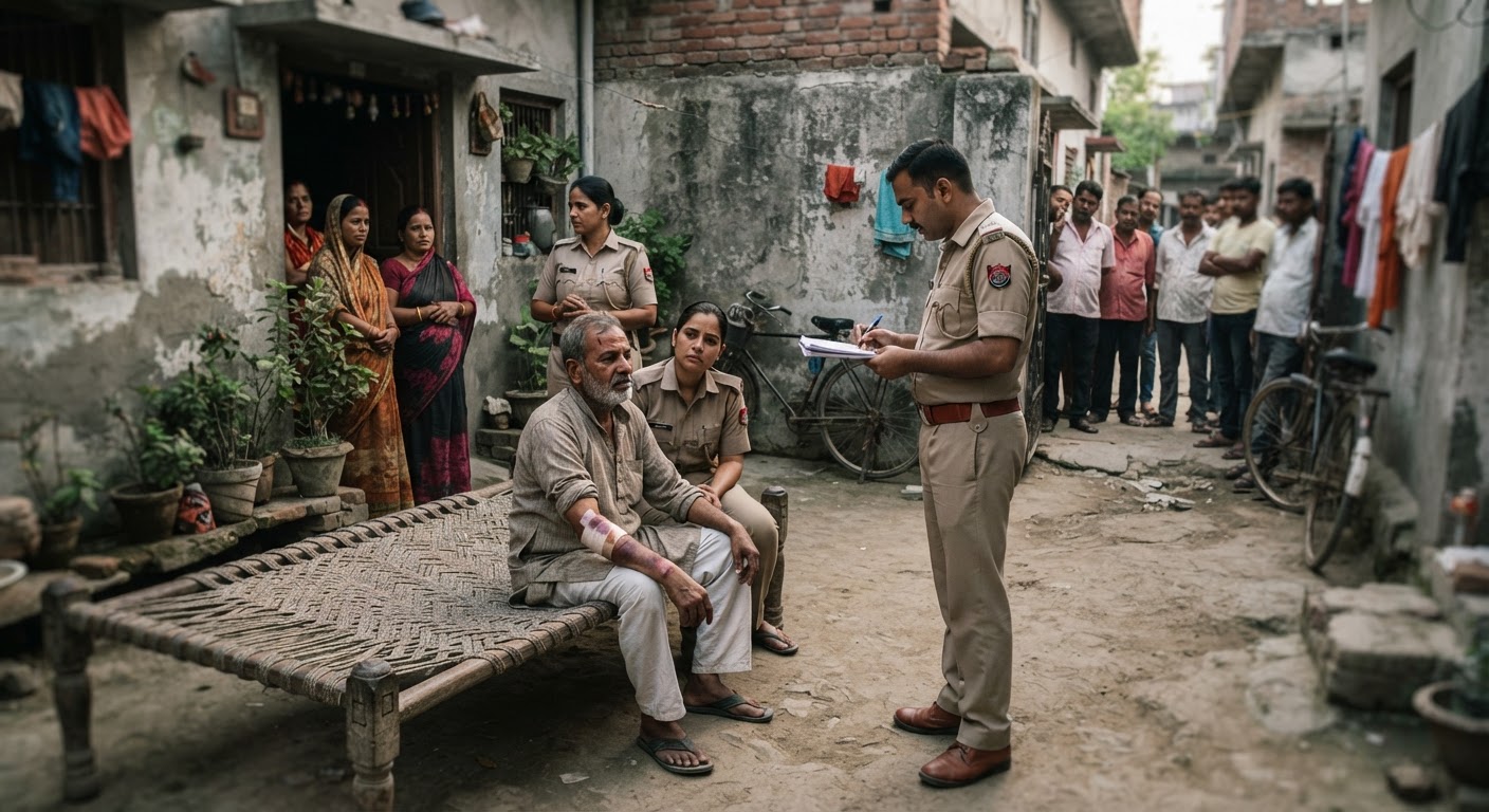 भागलपुर में पारिवारिक विवाद: दामाद ने ससुर और भतीजे को पीटा, मायागंज अस्पताल में भर्ती