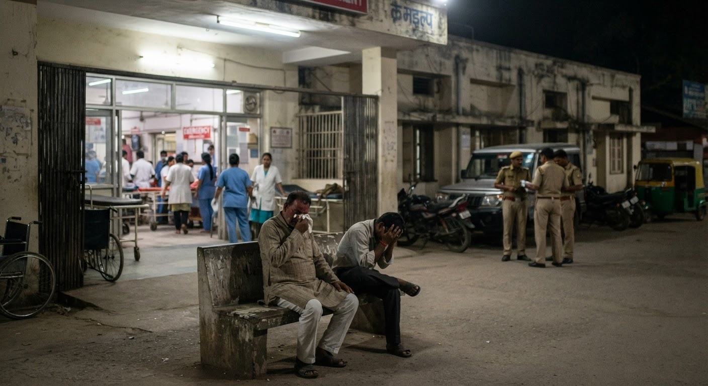 भागलपुर मायागंज अस्पताल में दर्दनाक हादसा, दो सड़क दुर्घटना पीड़ितों की मौत पर हंगामा