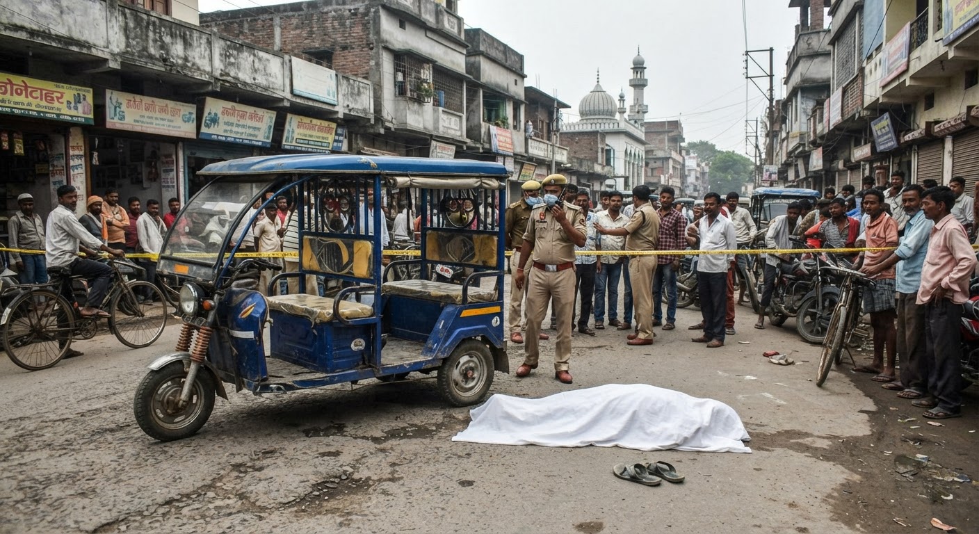 दर्दनाक हादसा: भागलपुर में टोटो की टक्कर से 60 साल के बुजुर्ग की मौत