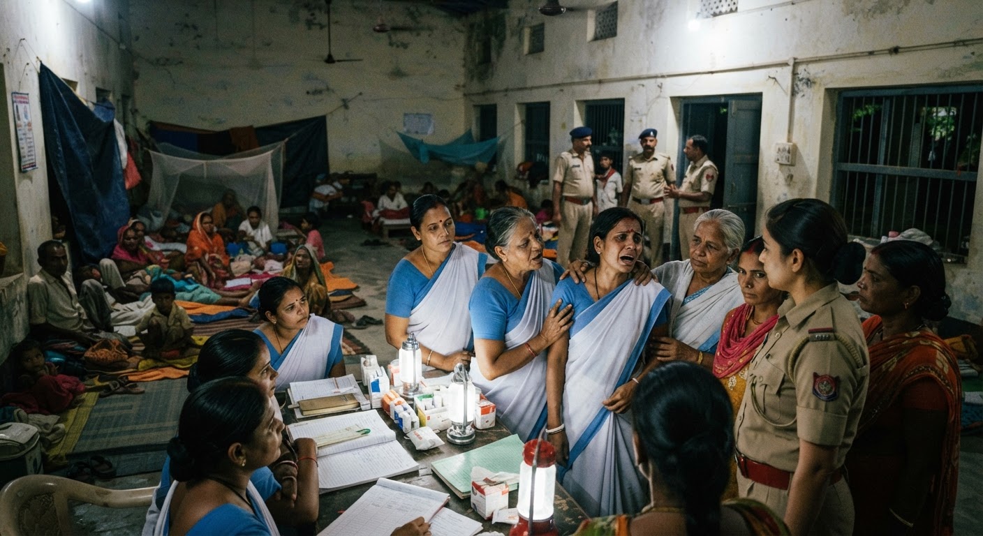 शर्मनाक: भागलपुर के बाढ़ राहत कैंप में महिला स्वास्थ्यकर्मियों से बदसलूकी