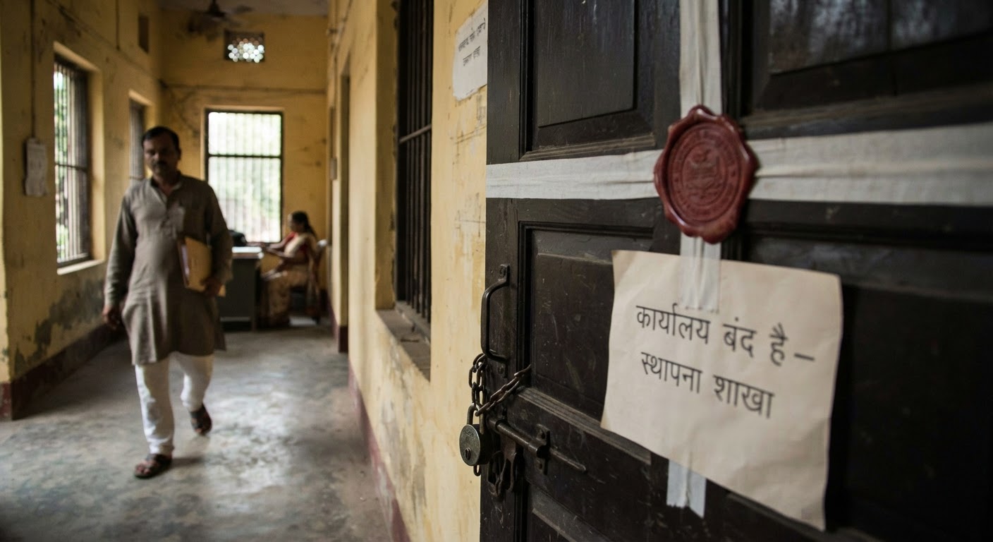 TMBU में बड़ा एक्शन! अधिकारी पर गाज गिरने के बाद एक हफ्ते से सील है स्थापना शाखा