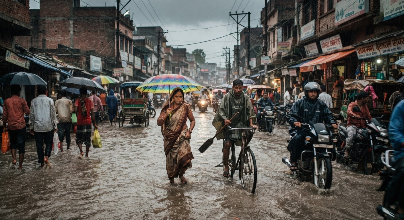 बिहार में भारी बारिश का अलर्ट जारी, जानिए आपके जिले का हाल