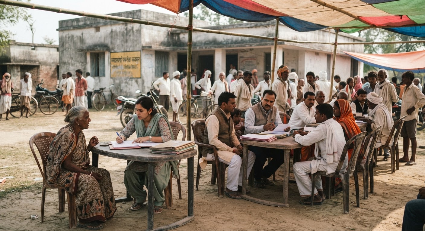 भागलपुर के पोठिया में लगे सहयोग शिविर, समस्याओं का हुआ समाधान