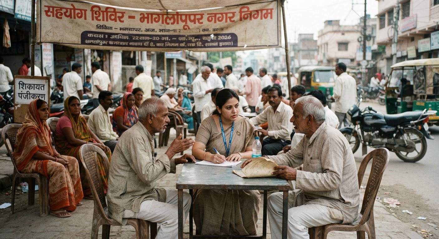 भागलपुर में बड़ा हंगामा: जनता की समस्याओं के समाधान के लिए लगे शिविर में हुआ विवाद