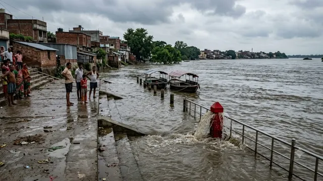 भागलपुर में बाढ़ का खतरा! गंगा नदी खतरे के निशान से ऊपर जाने की आशंका