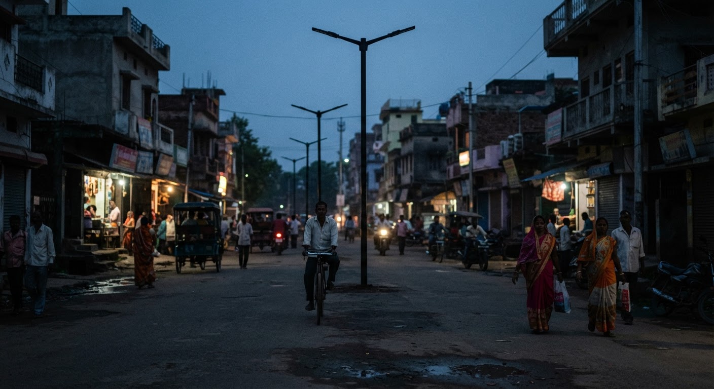 भागलपुर में स्ट्रीट लाइट प्रोजेक्ट का टेंडर रुका