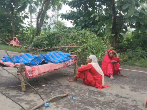 भागलपुर में सनसनीखेज हत्या के खिलाफ एनएच-80 पर भारी हंगामा, परिवार का बड़ा खुलासा